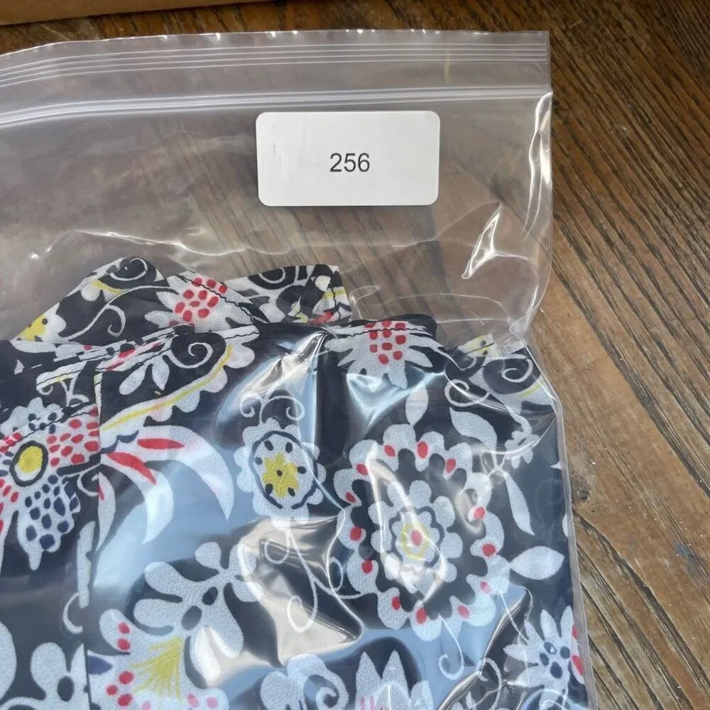 Boden Black Multicolored Floral Printed Tiered Satin Ruffle Maxi Skirt Size 8